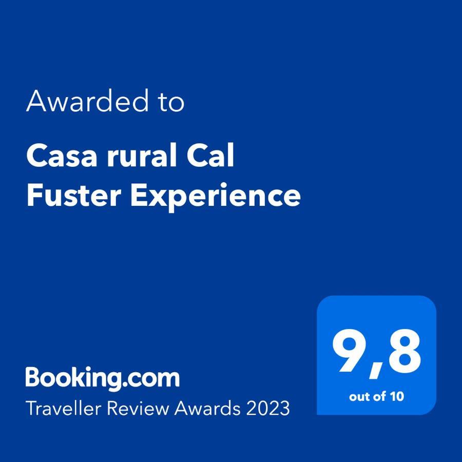 Casa Rural Cal Fuster Experience Villa Terrades Eksteriør billede